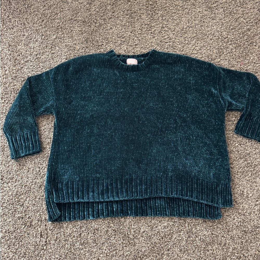 Show Me Your MuMu Emerald Green Sweater